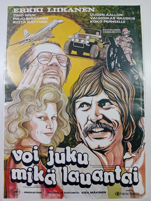 Voi Juku Mikä Lauantai elokuvajuliste