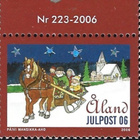 Åland 2006 Joulu Julpost 06  välilöpari numero ** LaPe 272 - pikkukuva 1