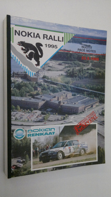 Nokia ralli 1995 : Nuotit = Pace notes 23.9.1995
