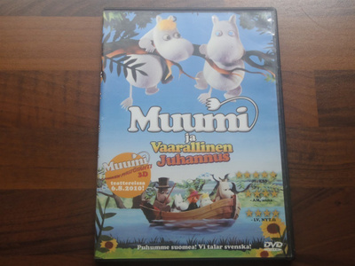 MUUMI ja VAARALLINEN JUHANNUS . DVD ( Uudenveroinen )