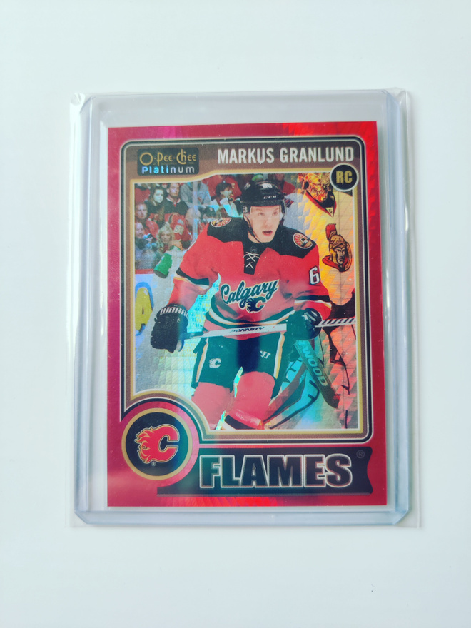 Markus Granlund 14-15 Opc Platinum Red Prism Rookie /135