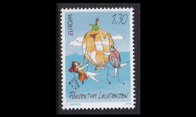 Liechtenstein 1340 ** Europa loma (2004)