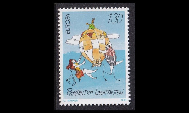 Liechtenstein 1340 ** Europa loma (2004)