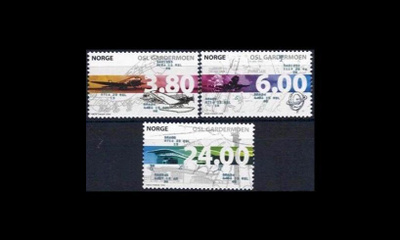 Norja 1292-4 ** Gargermoen lentokenttä (1998)