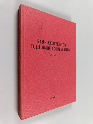 Rannikkotykistön tulitoimintaohjesääntö : [RtTO]