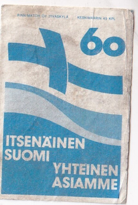 Itsenäinen Suomi 60 Yhteinen Asiamme. s55