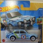 Ford Escort I RS1600 Sedan 2D Baby-Blue 1970 Hot Wheels 1:64 - pikkukuva 2