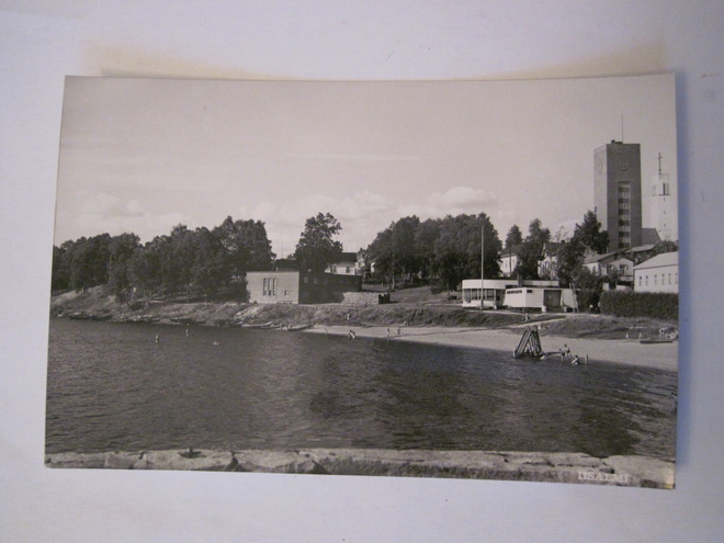 VANHA Postikortti Iisalmi 1950-l Alkup.Mallikappale