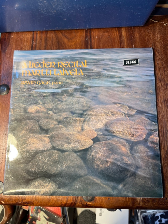 Martti Talvela - A Lieder Recital lp