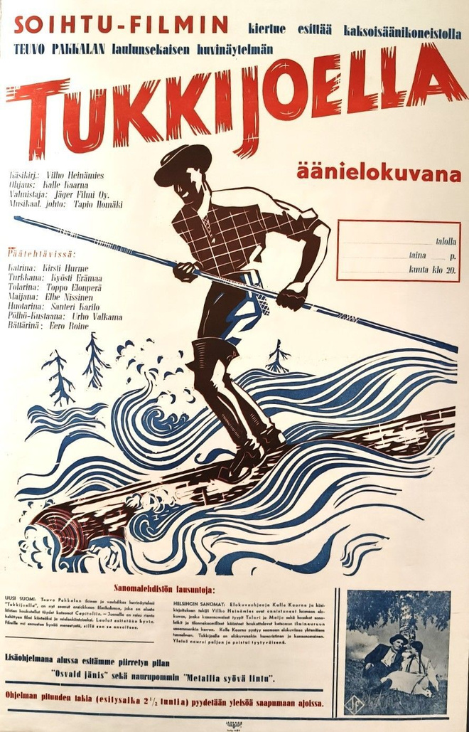 Tukkijoella-elokuvajuliste