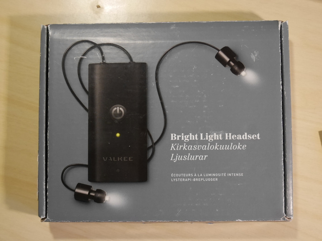 Valkee korvavalo NPT 1100 (täydellinen pakkaus)