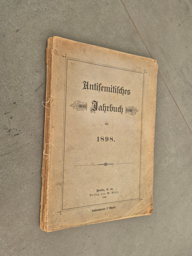 Antisemitisches Jahrbuch 1898