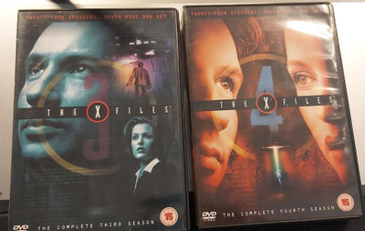 X-Files tv-sarja kaudet 3 ja 4
