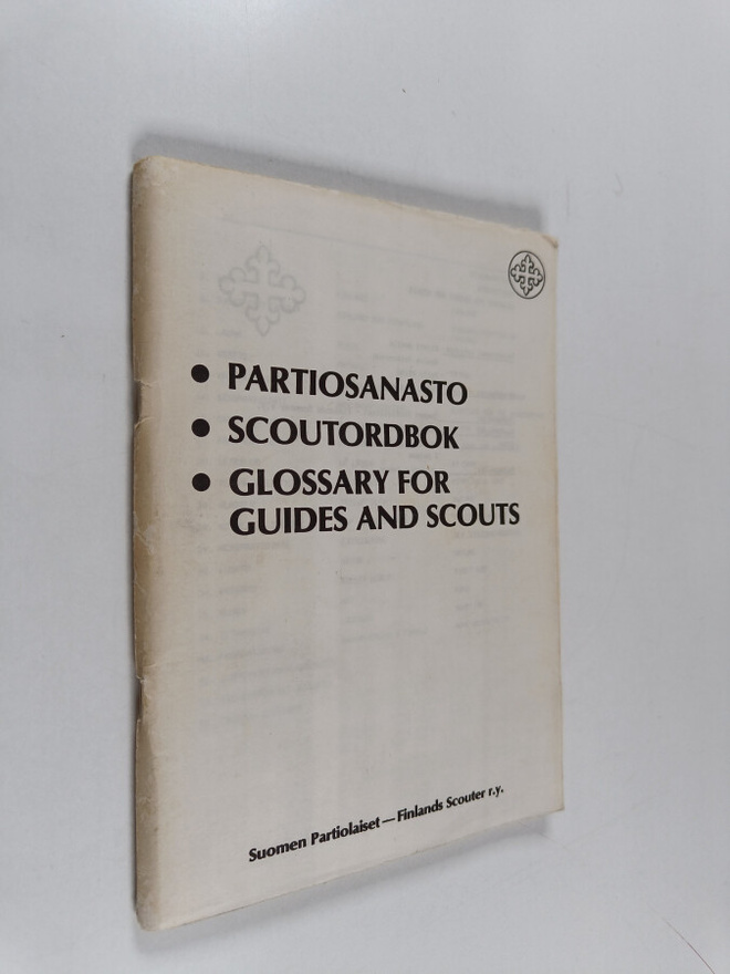 Partiosanasto Scoutordbok = Glossary for guides and scouts