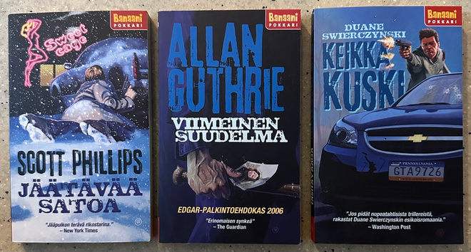 [Kirja] 3 x ARKTINEN BANAANI -POKKARI