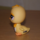 LITTLEST PET SHOP kelta-oranssi TIPU, LINTU #2419 - pikkukuva 2