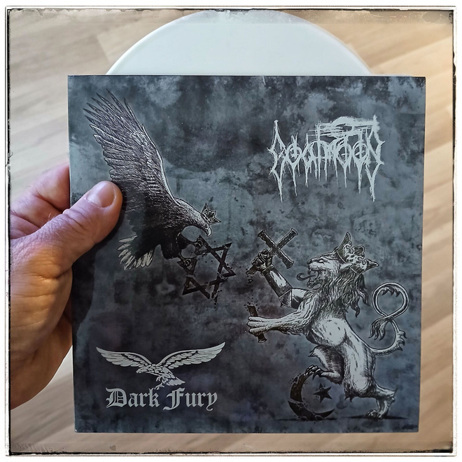 Goatmoon / Dark Fury – Goatmoon / Dark Fury - White 7"