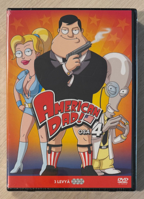 American Dad!: Osa 4 (2007-2008) 3DVD (UUSI)