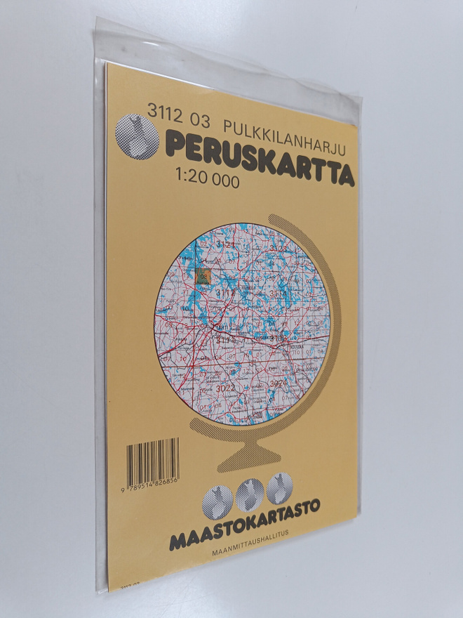 3112 03 Pulkkilanharju : Peruskartta 1 : 20 000
