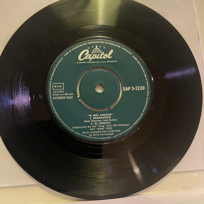NAT ”KING” COLE: A Mis Amigos- EP  * DEN 1960