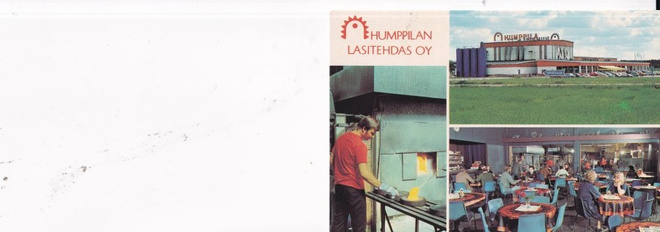 Humppila, Lasitehdas Oy, sommitelmakortti   b606