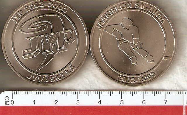 JYP SM-Liiga Keräilymitali 2002-2003