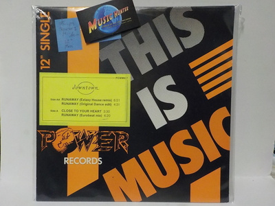 DOWNTOWN - RUNAWAY M-/M- 12" SINGLE MAXI LP