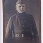 VANHA CDV Valokuva Sotilas Puukkopistin Varhainen Uniformu - pikkukuva 1