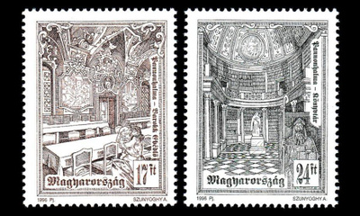 Unkari 4404-5 ** Pannonhalman benediktiiniluostari (1996)