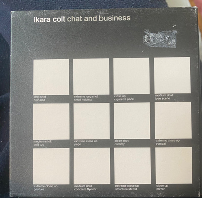 Ikara Colt: Chat and Business 2002