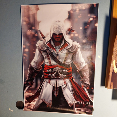 Assassin's Creed kangasmainen juliste