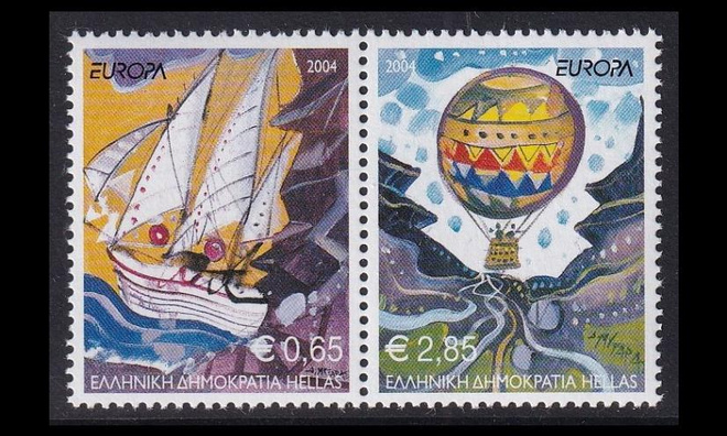 Kreikka 2224-5p ** Europa loma (2004)