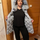 Gemmi Furs by Grünstein Baby Blue 3 in 1 kettuturkki, S-M ko - pikkukuva 2