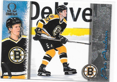 1997-98 Pacific Omega #11 Per Axelsson Boston Bruins