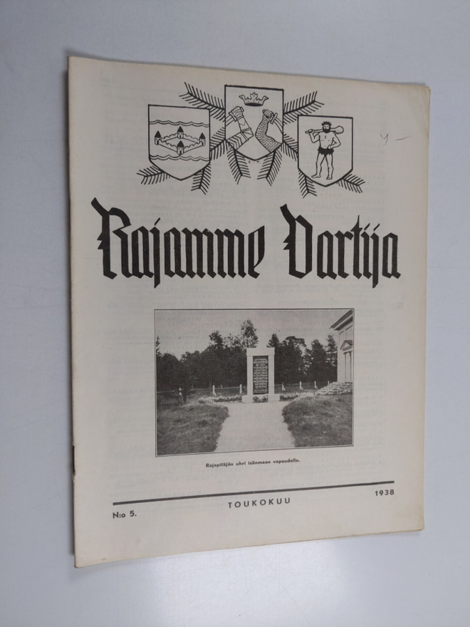 Rajamme Vartija toukokuu 1938 N:o 5 : Suomen sotilaskotil...
