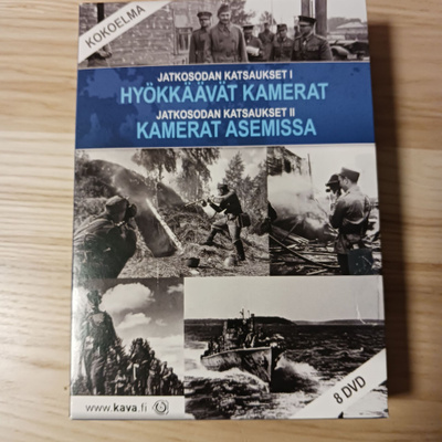 Jatkosodan katsaukset I ja II, 8:n DVD paketti
