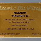 Magnum: Magnum II - 1LP - LTD 1000copy, Transparent vinyl - pikkukuva 4
