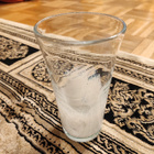 Suupuhallettu valko-kirkas maljakko - pikkukuva 1