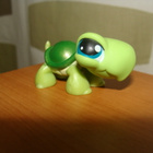 LITTLEST PET SHOP vihreäkilpi KILPIKONNA #187 - pikkukuva 1