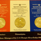3 x 1 silver Dollar BU, Los Angeles 1984 Olympics - pikkukuva 2