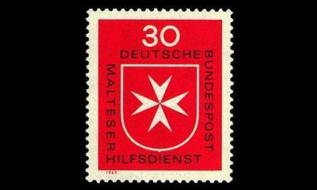 Saksa 600 ** Maltan ritarikunnan avustustyö (1969)