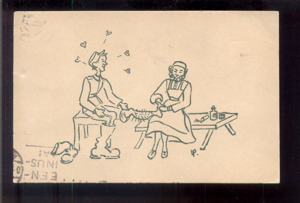 ååpk . KENTTÄPOSTIKORTTI . 1941 .