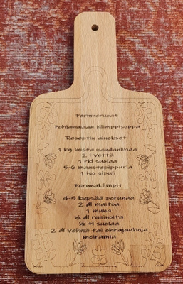 Leikkuulauta Perinneruoat Klimppisoppa