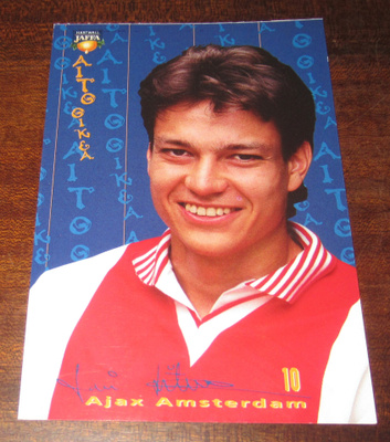 Jari Litmanen nimmari-postikortti