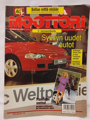 Moottori & automaailma No 10 lokakuu 1991