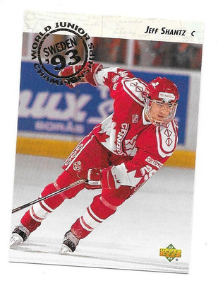 1993-94 Upper Deck #258 Jeff Shantz Canada RC