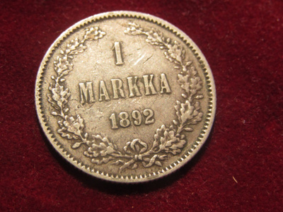 1 markka 1892