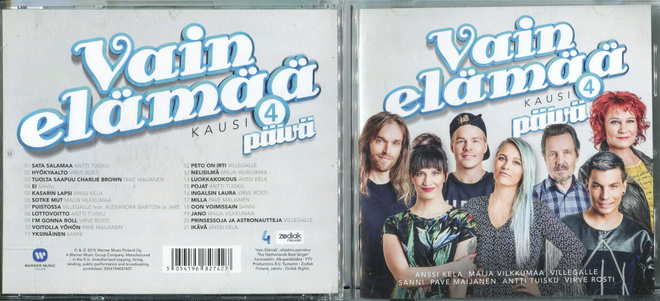 VAIN ELÄMÄÄ . KOKOELMA CD-LEVY . KAUSI 4 PÄIVÄ