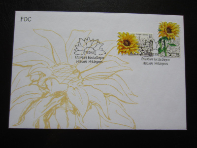 FDC 2012 Auringonkukka