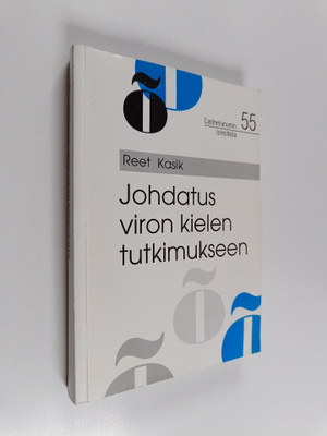 Reet Kasik : Johdatus viron kielen tutkimukseen